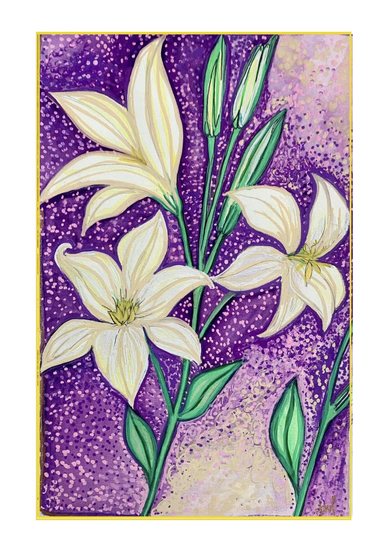 Lys blancs 1